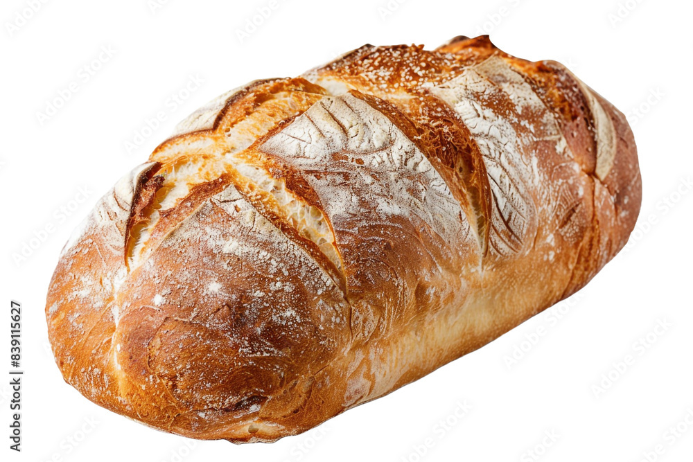 Loaf of bread isolated on transparent background Loaf of bread isolated on transparent background