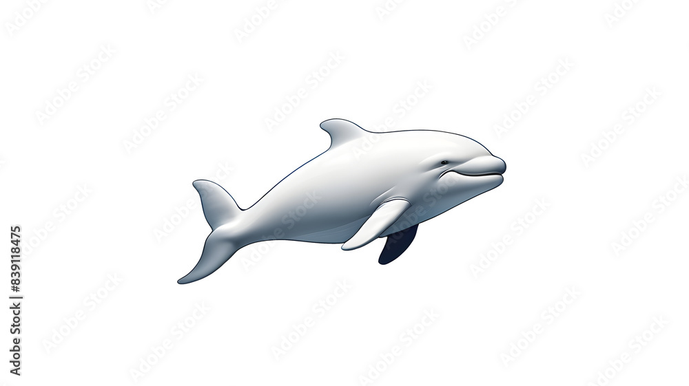 dolphin isolated on white dolphin isolated on white
