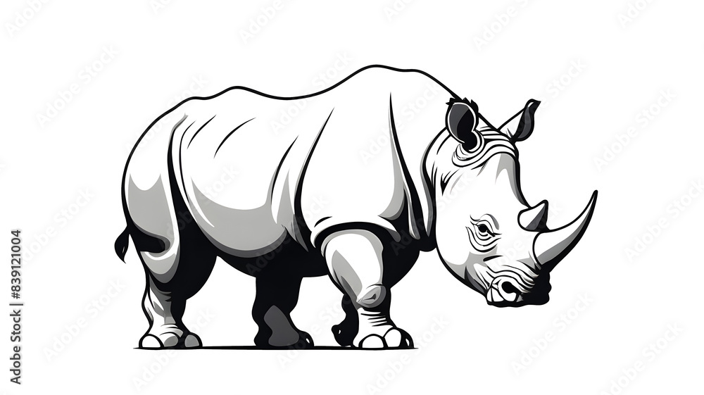 Fototapeta premium rhino