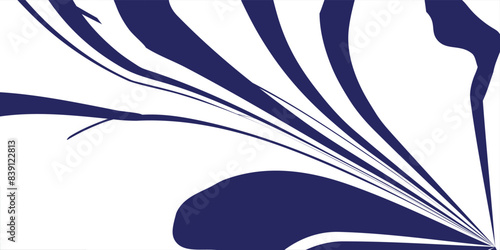 Abstract background in blue with swirling patterns in bright colors
