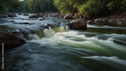  A poem capturing the rhythmic flow and timeless wisdom of a river ai_generated