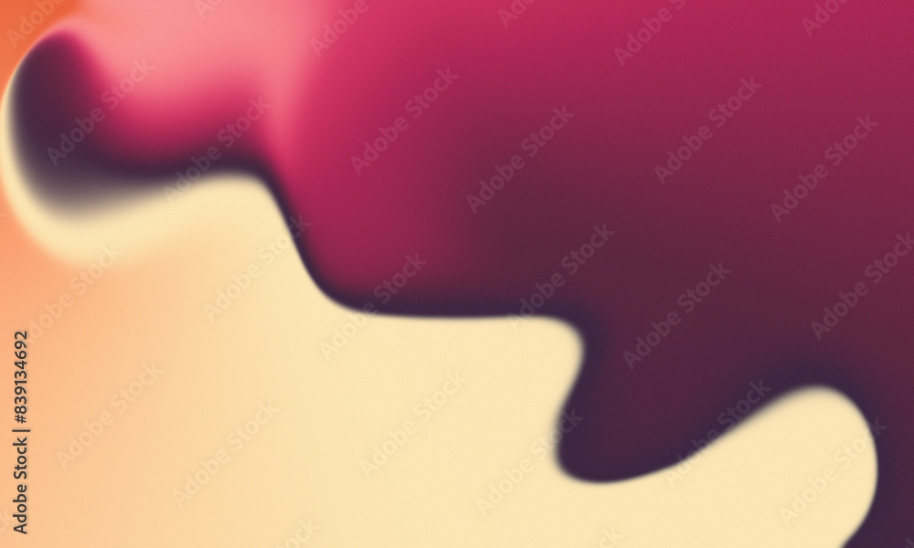 Naklejka premium Beautiful red gradient background with noise and texture