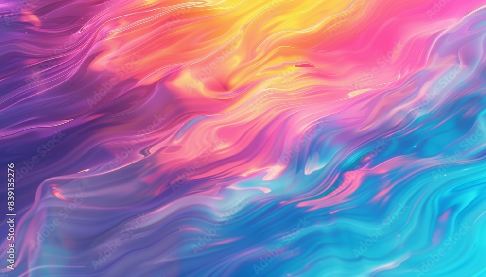 Vibrant and colorful abstract fluid art background with flowing patterns in pink, blue, and yellow hues, perfect for creative designs. Vibrant and colorful abstract fluid art background with flowing patterns in pink, blue, and yellow hues, perfect for creative designs.