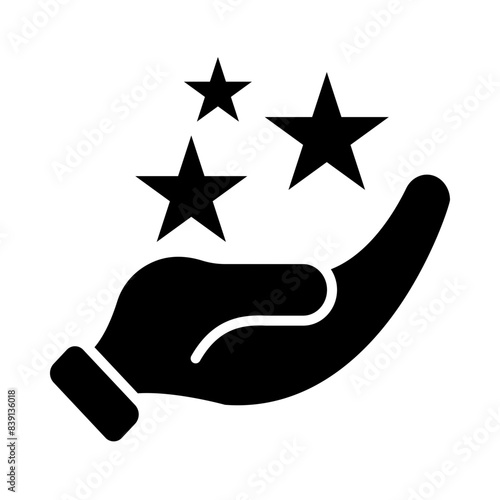 Hope glyph icon