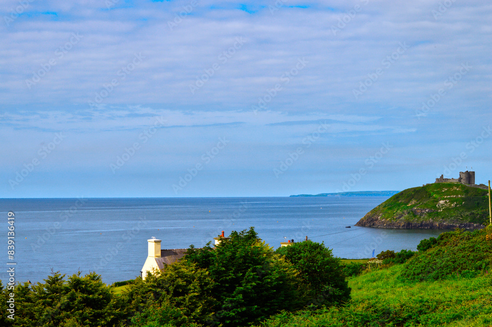 Naklejka premium Castell Cricieth