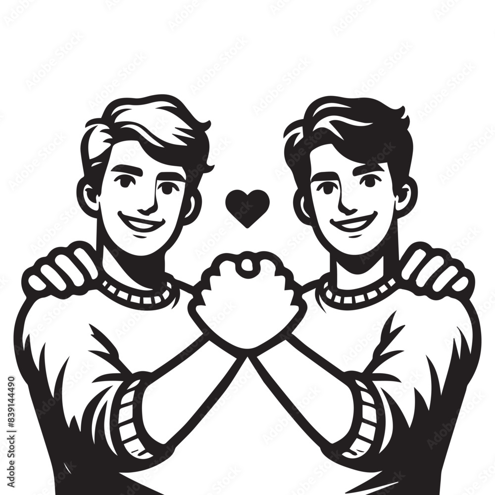 silhouette of a couple, portrait of a couple vector illustration design silhouette of a couple, portrait of a couple vector illustration design