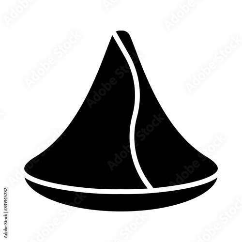 Samosa glyph icon