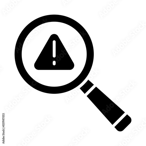 Fraud glyph icon