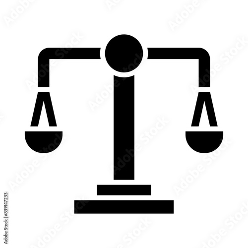 Balance glyph icon