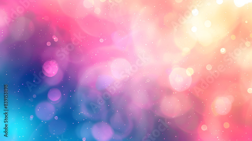 Multicolored blurry bokeh on a red background  ,Abstract background with bokeh ,abstract colorful background with bokeh defocused lights and stars