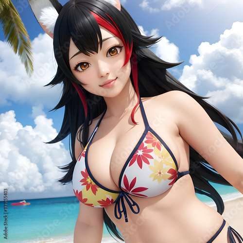 Ookami Mio Bikini 10