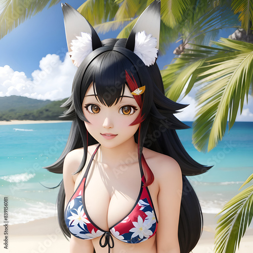 Ookami Mio Bikini 5