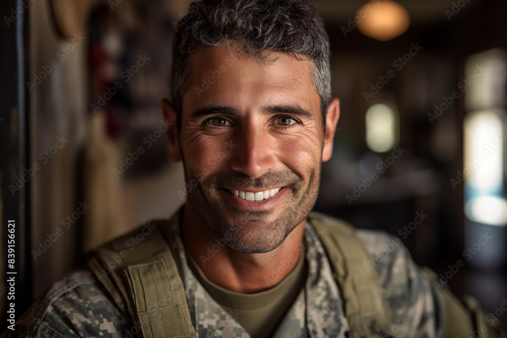 Young man soldier on special operation generative ai concept Young man soldier on special operation generative ai concept