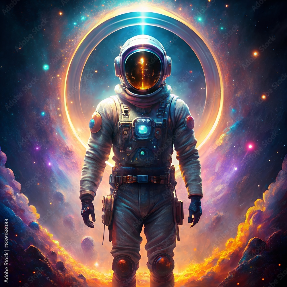 astronaut on the moon astronaut on the moon