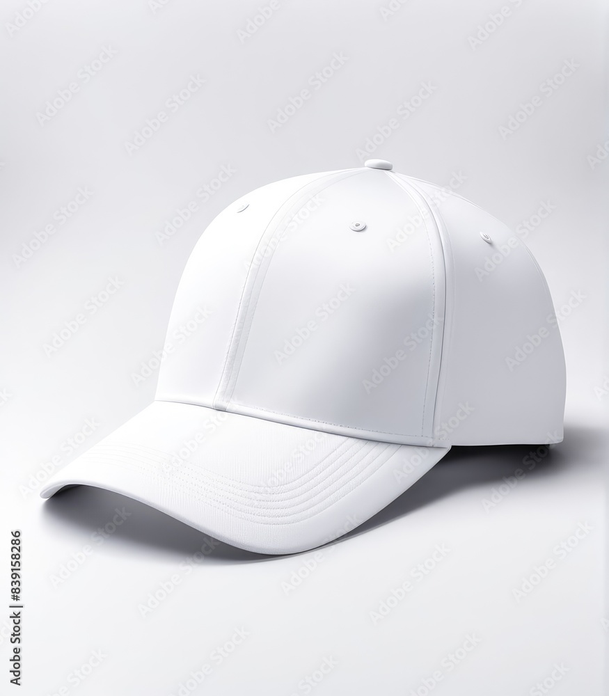 white hat mockup isolated white background. white hat mockup isolated white background.