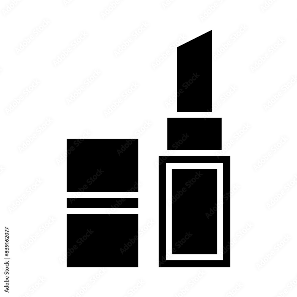 Lipstick glyph icon Lipstick glyph icon
