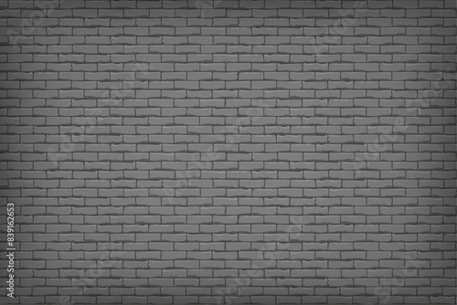 Gray brick wall vertical background