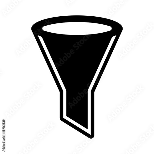 Filter Icon glyph icon
