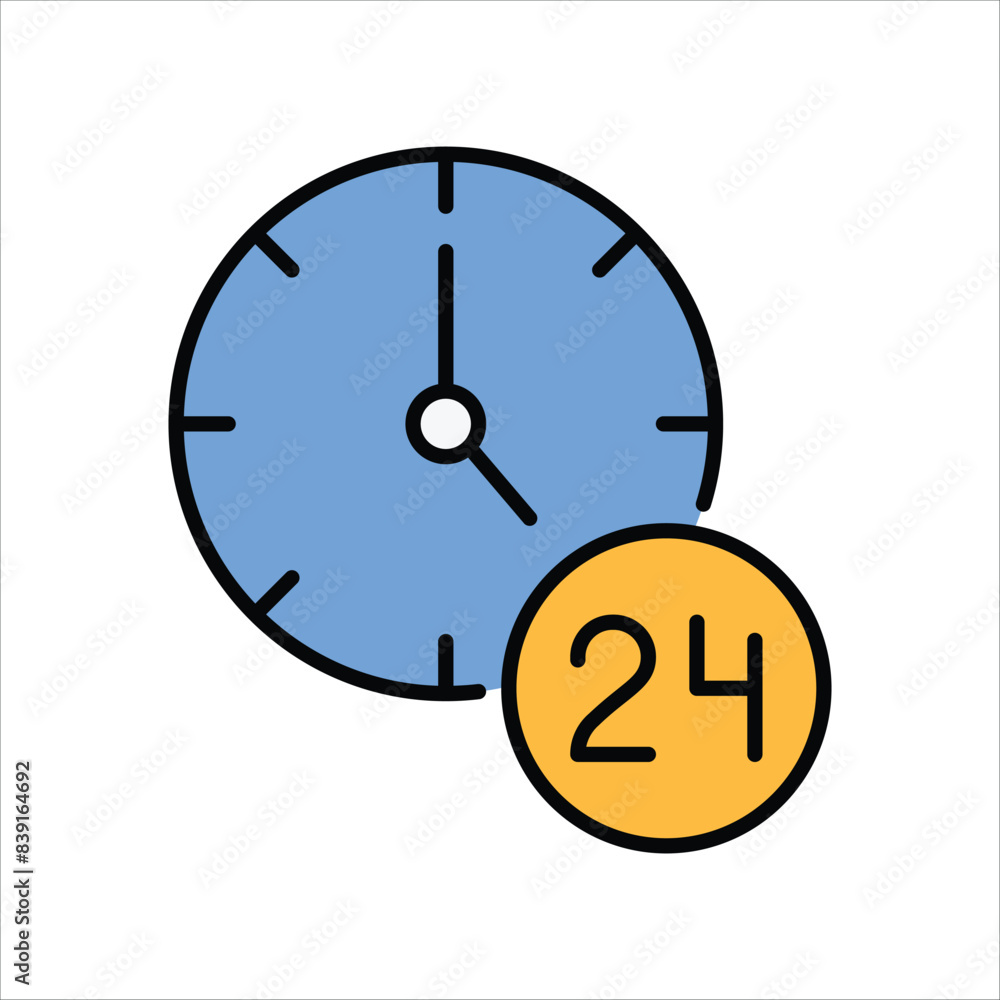 Time vector icon Time vector icon