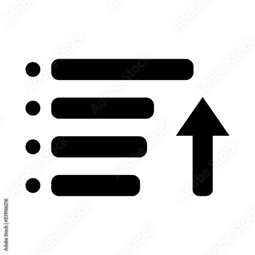 Priority icon glyph icon