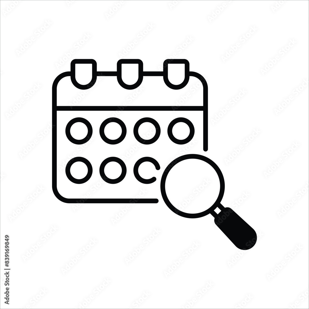 Analysis vector icon Analysis vector icon
