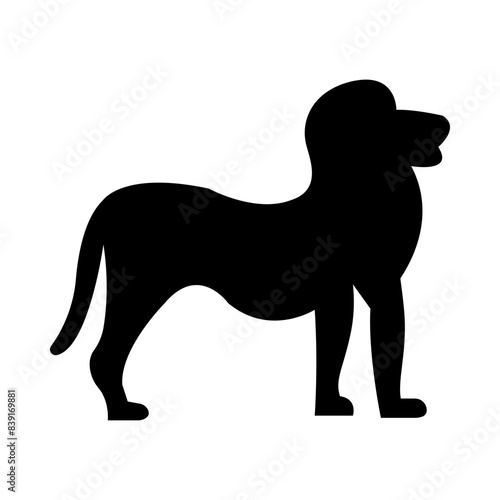 Lion glyph icon