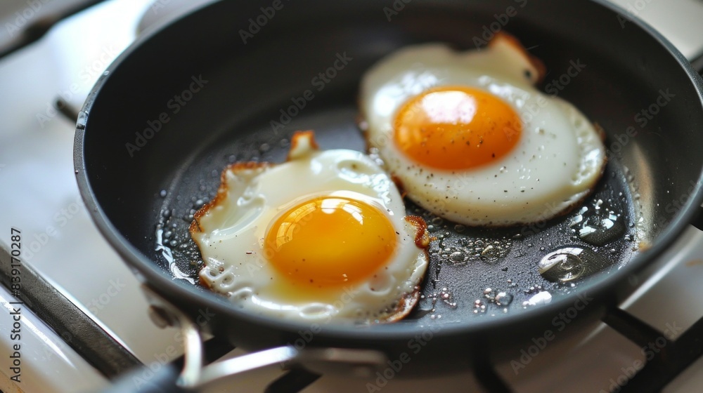 Two fried eggs Two fried eggs