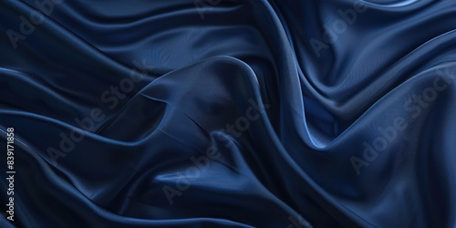 Wallpaper Mural A plain, dark navy blue background with a subtle gradient, adding depth while keeping the overall look clean Torontodigital.ca