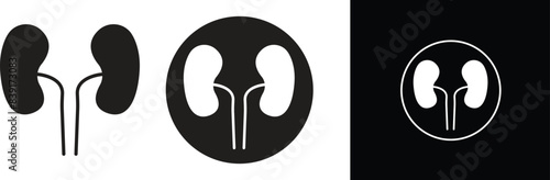 Set of Black Dialysis icons in Fill styles. Symbols use on web and mobile apps, logos, print media. Vectors illustration from medical and health collection isolated on transparent background.