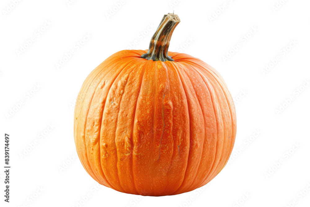 Orange pumpkin isolated on white background Orange pumpkin isolated on white background