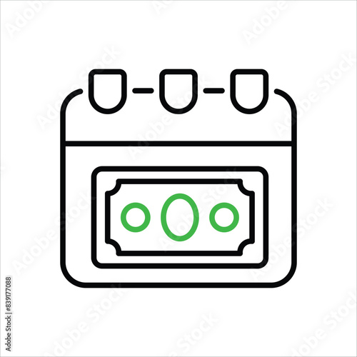 Payday vector icon