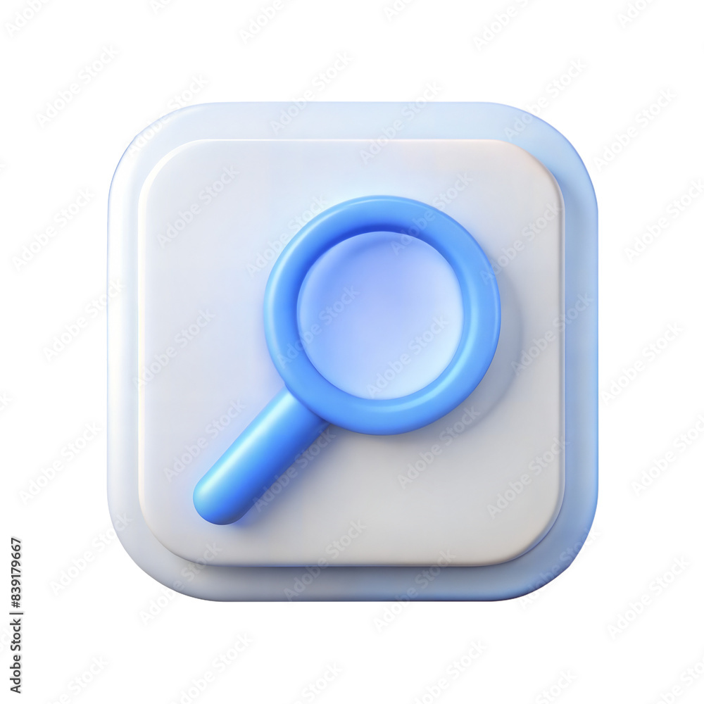 search or magnifier icon on neumorphism icon isolated on white background search or magnifier icon on neumorphism icon isolated on white background