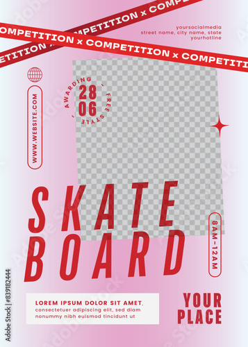 Skateboard Competition Flyer