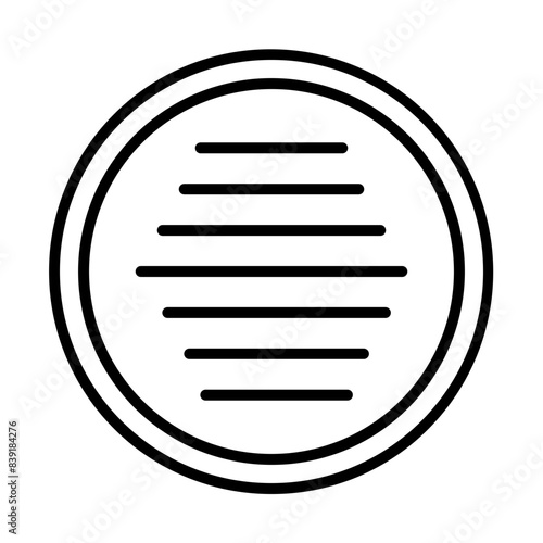Reflector line icon