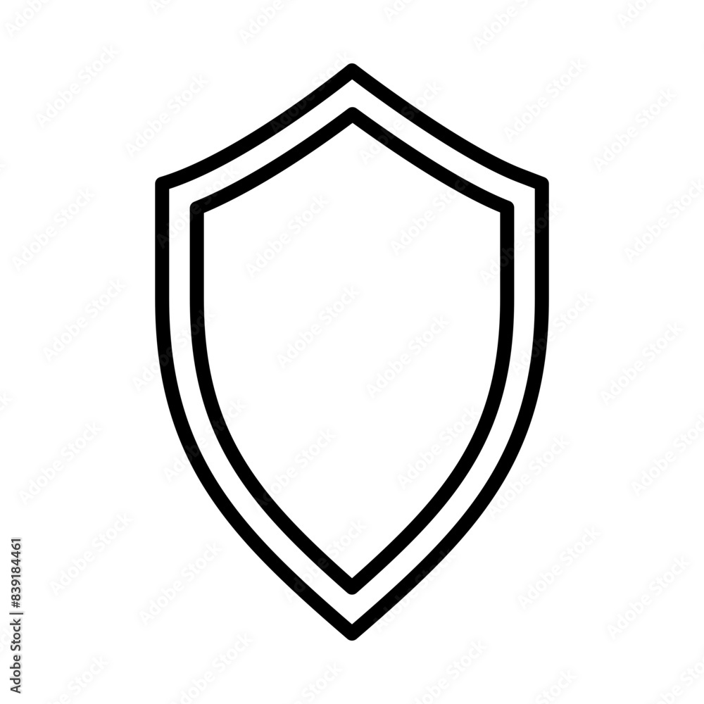 Protector line icon Protector line icon