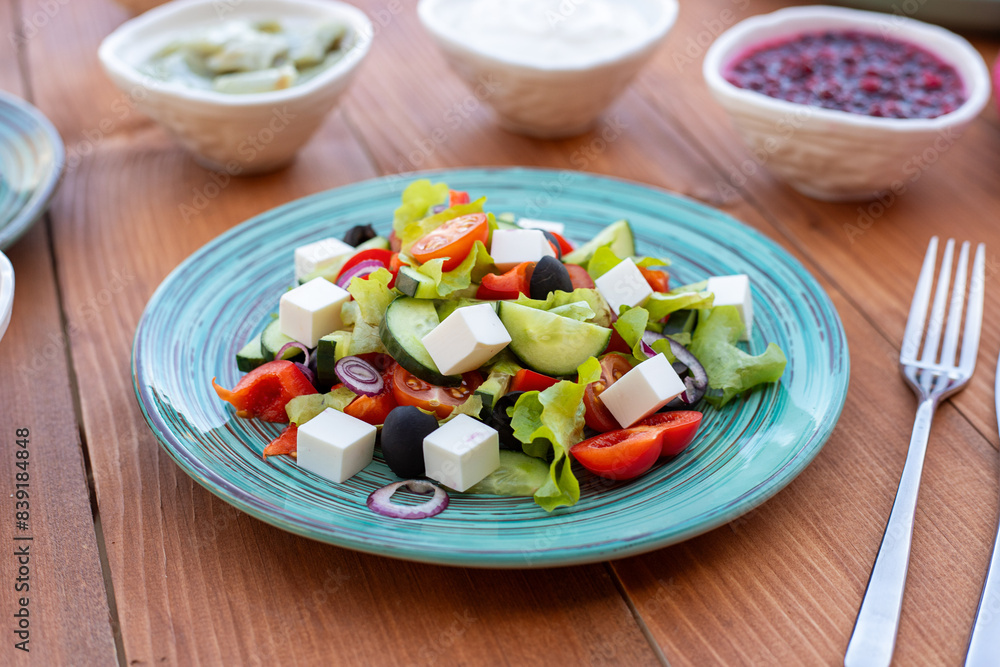 vegetable salad. a fresh vegetable salad. background salad vegetable salad. a fresh vegetable salad. background salad