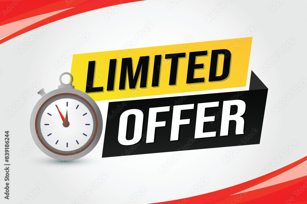 limited offer vector illustration with lines 3d style for social media landing page, template, ui, web, mobile app, poster, banner, flyer, background, gift card, coupon, label, wallpaper
limited offer vector illustration with lines 3d style for social media landing page, template, ui, web, mobile app, poster, banner, flyer, background, gift card, coupon, label, wallpaper