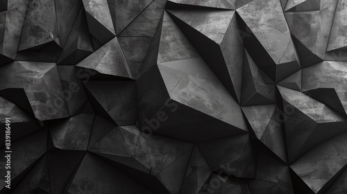 shapes black and gray digital texture