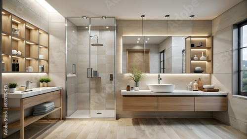 Minimalist Bathroom Design © Century