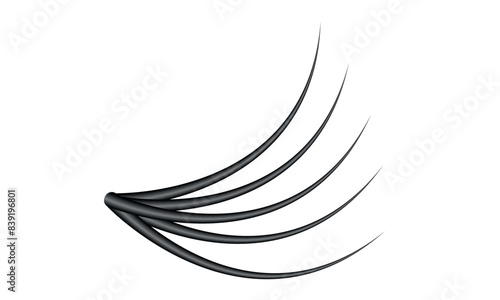 Eyelash extensions, eyelash extensions kicks, realistic.