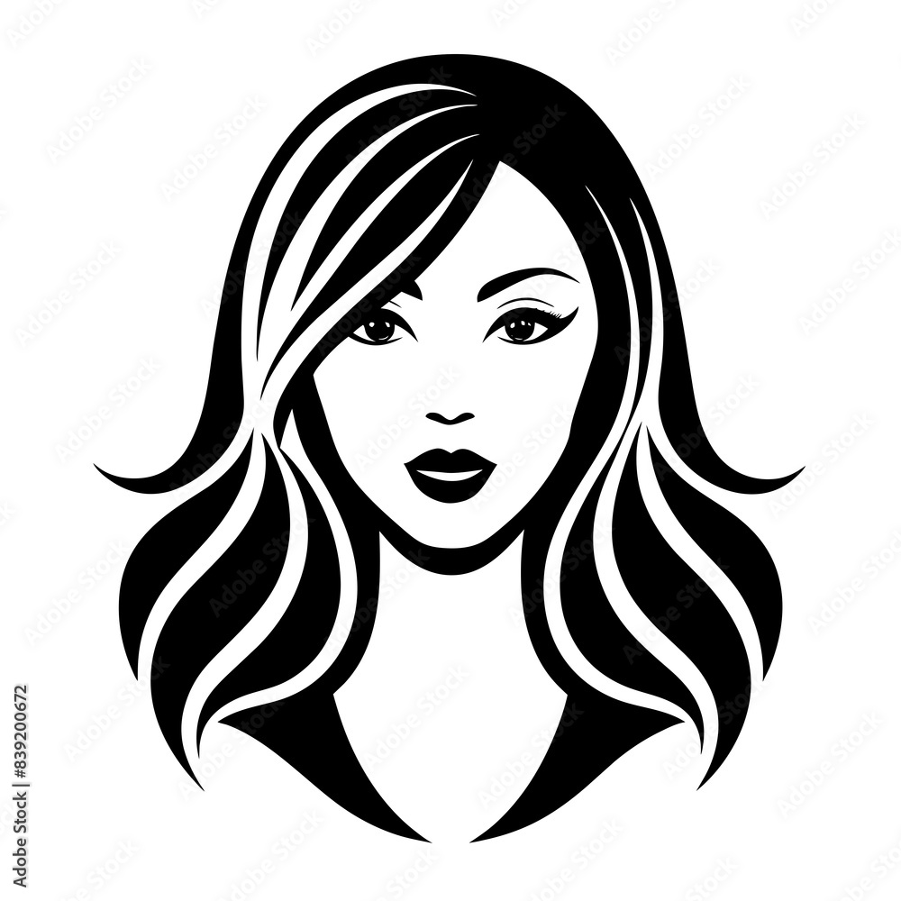 a detailed vector logo for a simple cosmetic shop featuring a woman's eyelashes in silhouette a detailed vector logo for a simple cosmetic shop featuring a woman's eyelashes in silhouette