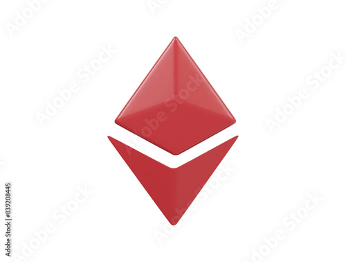 Ethirium icon 3d render illustration