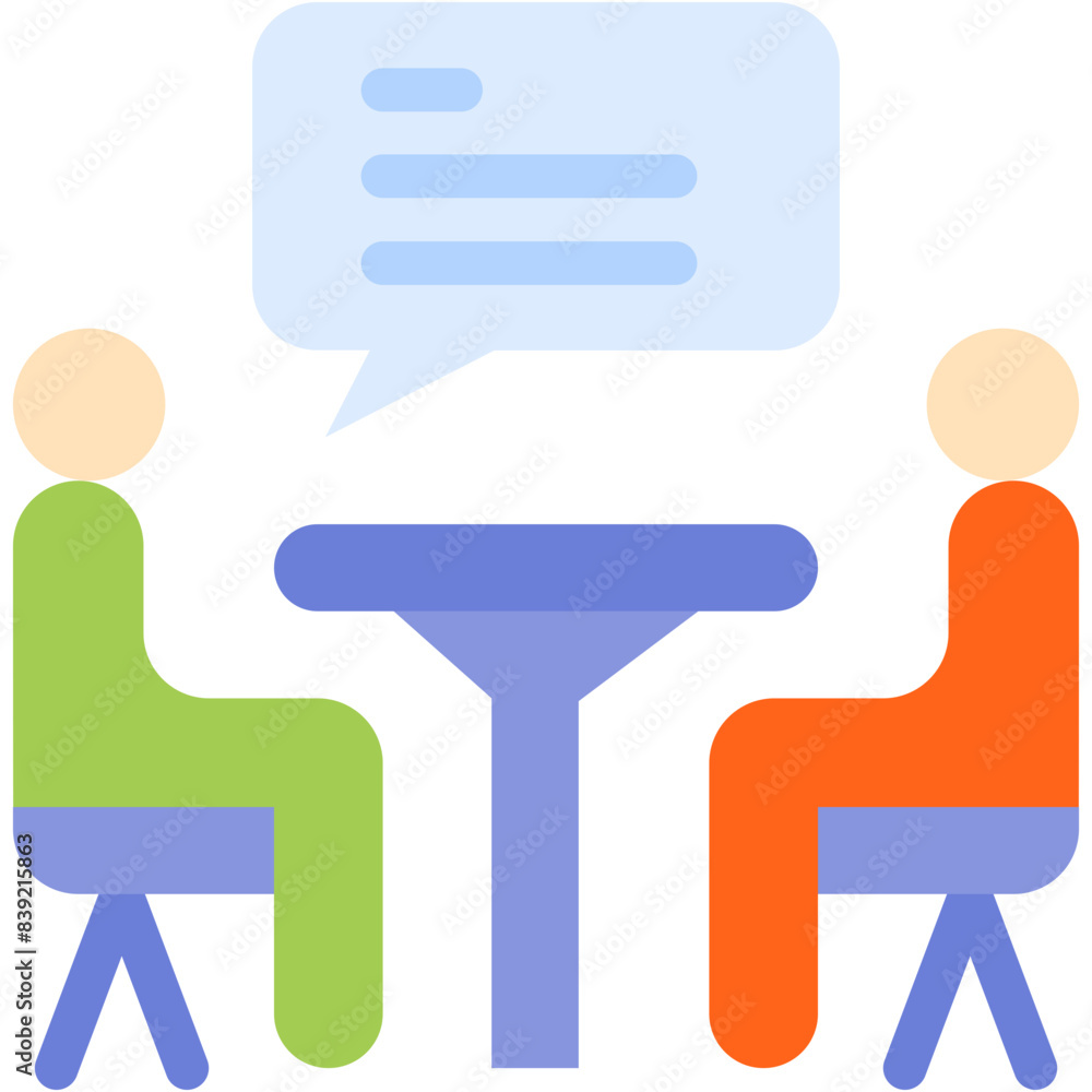 Vector Icon Interview, Boss, Job, Business, Communications Vector Icon Interview, Boss, Job, Business, Communications
