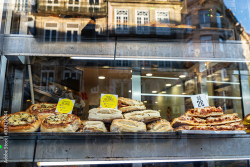 Candy and bakery shop in Oporto, Portugal