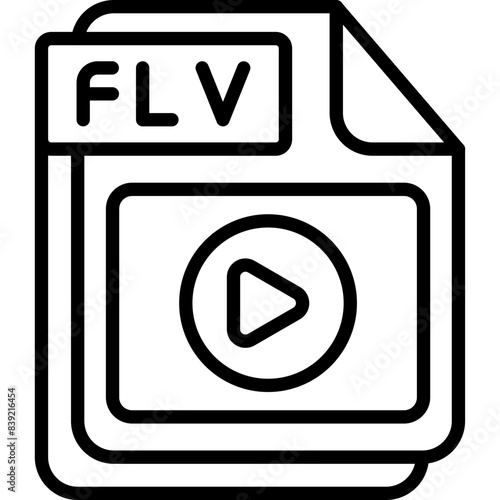 FLV Icon photo