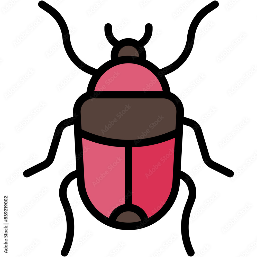 Vector Icon Pollen Beetle, Insect, Animal, Entomology, Animals, Insects