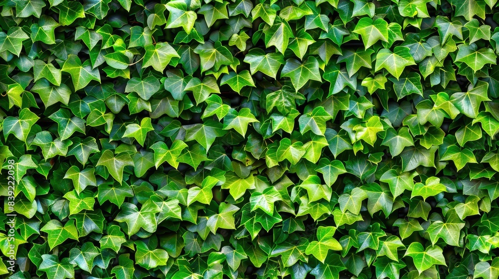 a seamless texture featuring a lush green ivy wall background, showcasing an abundance of vibrant green leaves cascading down the garden wall for a natural and organic feel. SEAMLESS PATTERN a seamless texture featuring a lush green ivy wall background, showcasing an abundance of vibrant green leaves cascading down the garden wall for a natural and organic feel. SEAMLESS PATTERN