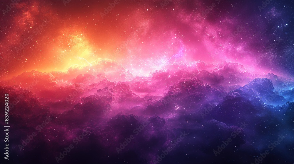 Naklejka premium background with stars