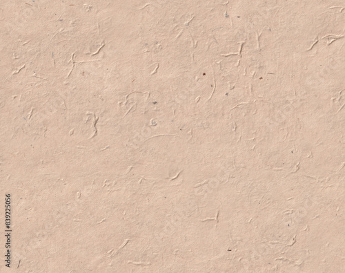 Nepalese dark lokta paper texture. Seamless craft handmade fiber recycled paper background surface, natural and eco-friendly pattern material page. 90gsm pale natural.