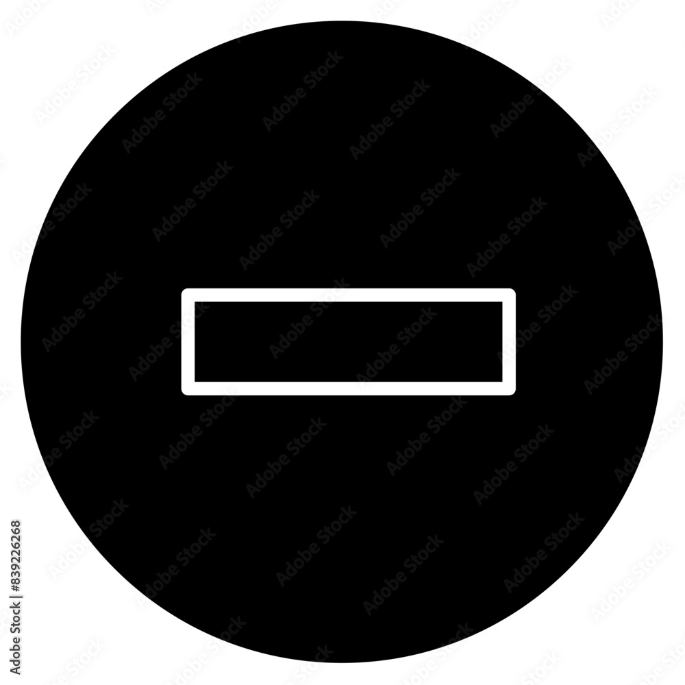 Vector Icon minus, minimum, arrow, sign, side Vector Icon minus, minimum, arrow, sign, side